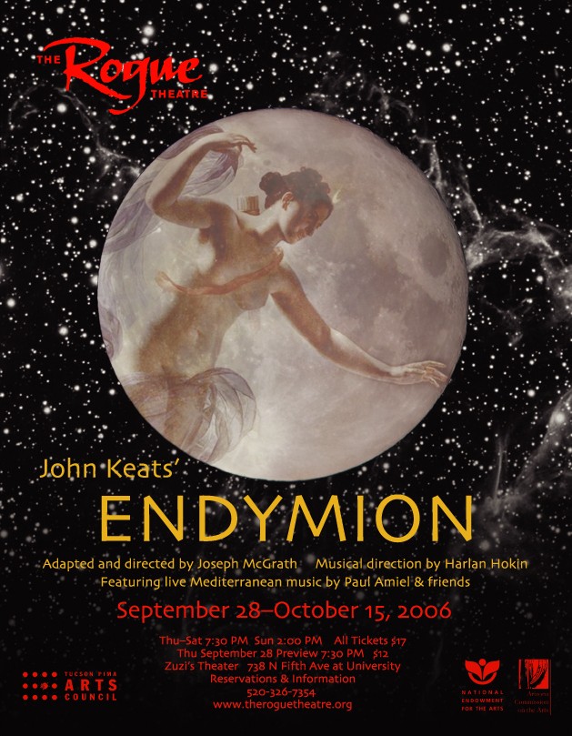 Poster for John Keats' 'Endymion'