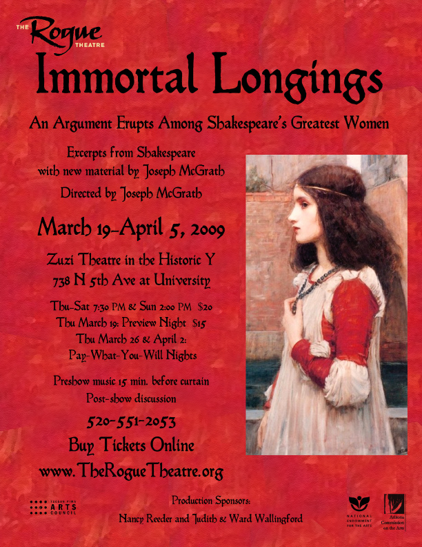 Poster for 'Immortal Longings'