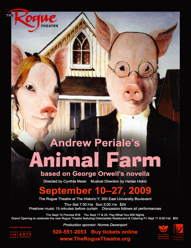 Poster for 'Animal Farm'