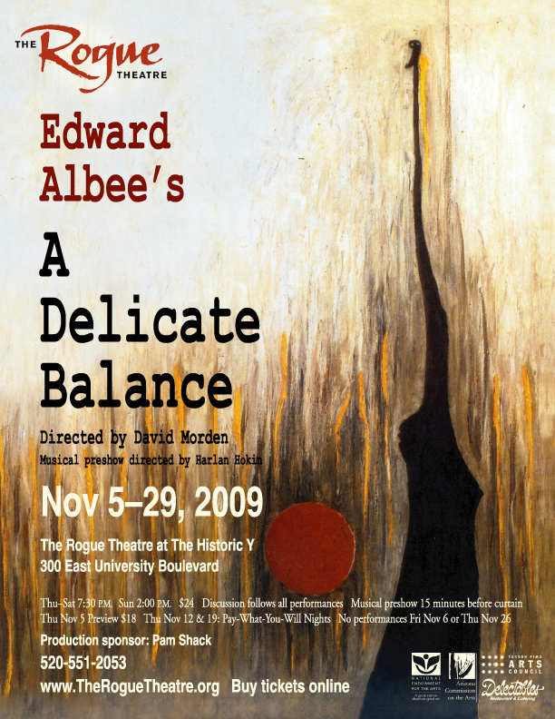 Poster for 'A Delicate Balance'