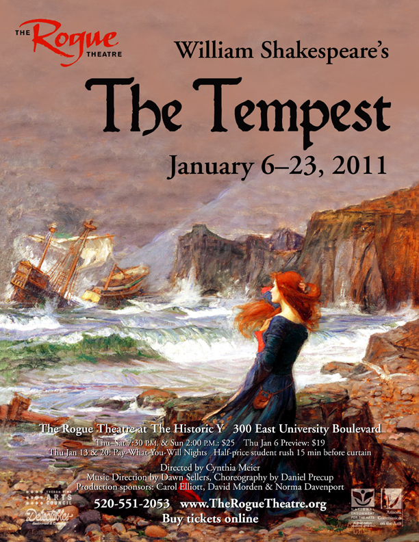 Poster for 'The Tempest'