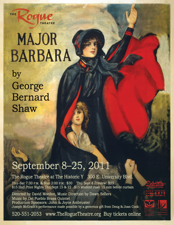 Poster for 'Major Barbara'