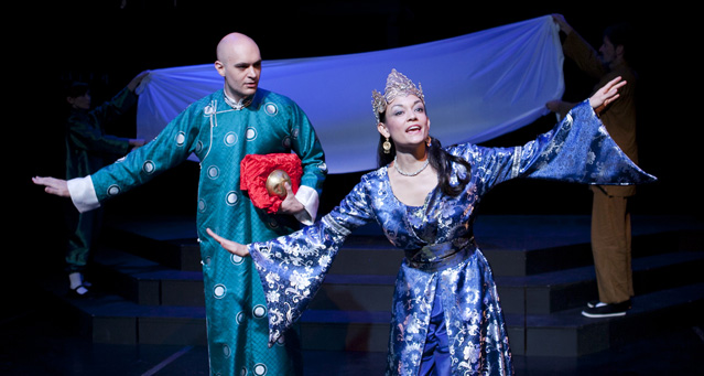 Lee Rayment as Moska and Marissa Garcia as Guanyin