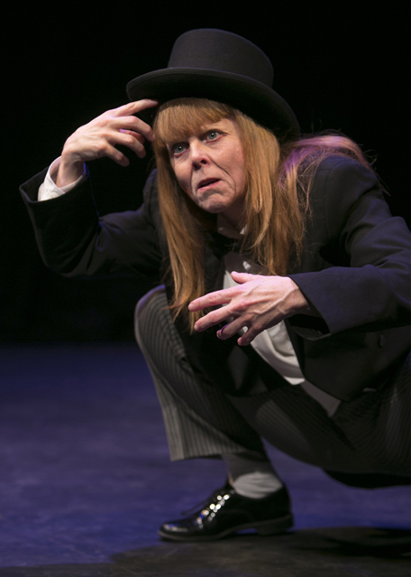 Patty Gallagher as Red Peter in 'Kafka's Monkey'