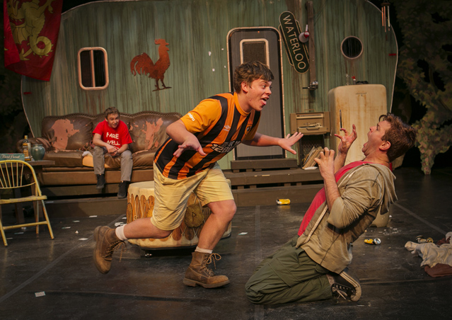 Nathan Oppenheimer as Lee, Connor Foster as Davey and Ryan Parker Knox as Ginger