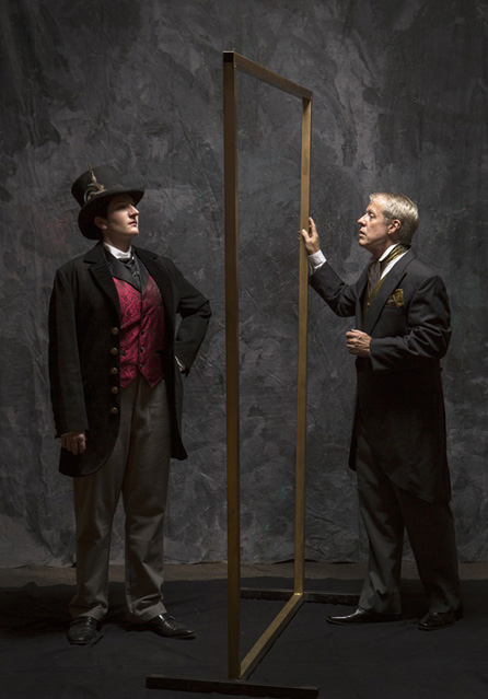 Dani Dryer as Dorian Gray and Joseph McGrath as Lord Henry Wotton