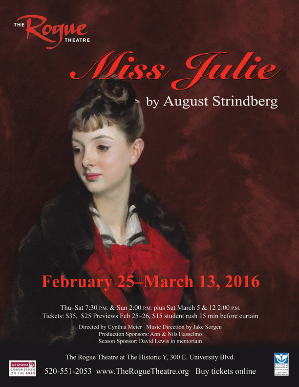 Poster for 'Miss Julie'