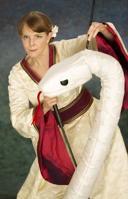 Patty Gallagher as the White Snake