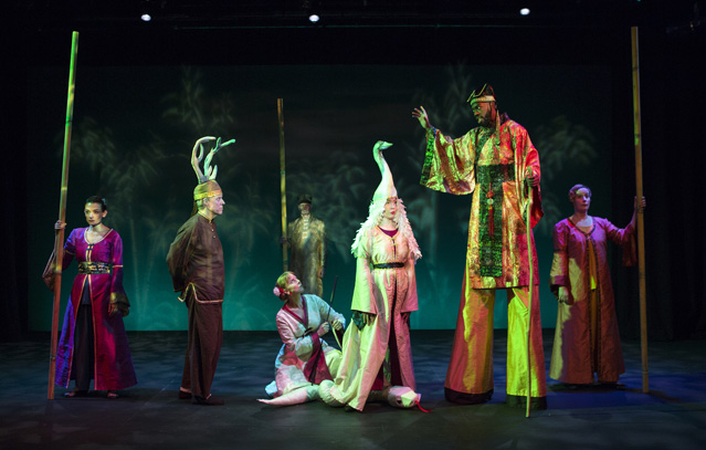 Marissa Garcia, Joseph McGrath, Patty Gallagher as the White Snake, David Greenwood, Grace Kirkpatrick, Sterling Boyns and Claire Marie Mannle