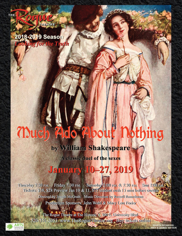 Poster for 'Much Ado About Nothing'