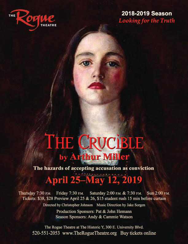 Poster for 'The Crucible'