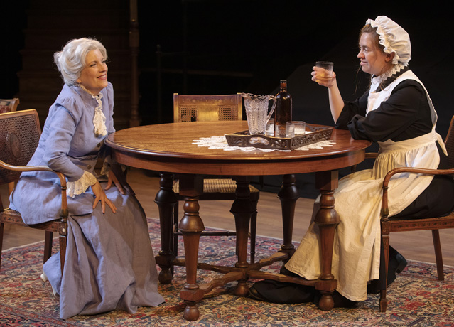 Theresa McElwee as Mary and Holly Griffith as Cathleen