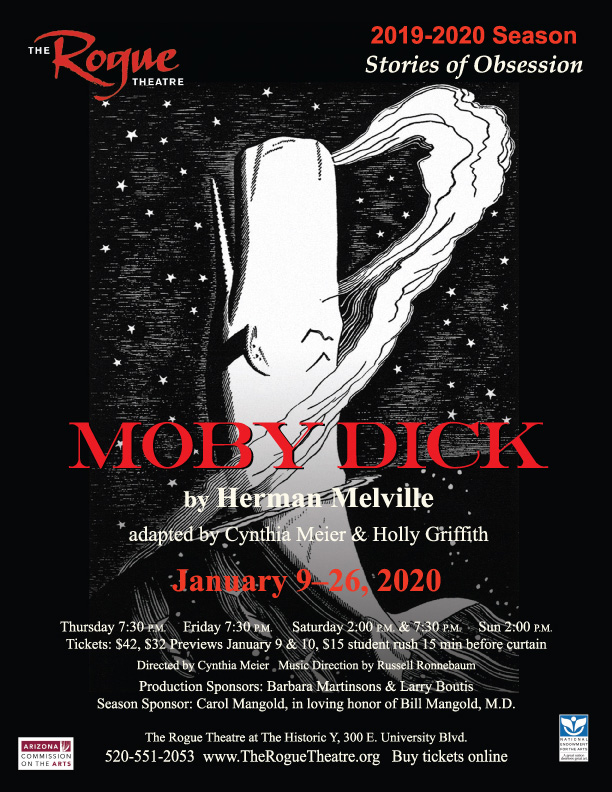 Poster for 'Moby Dick'