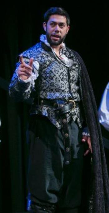 Matt Bowdren in Richard III  Photo by Tim Fuller