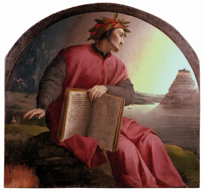 Allegorical Portrait of Dante by Agnolo Bronzino