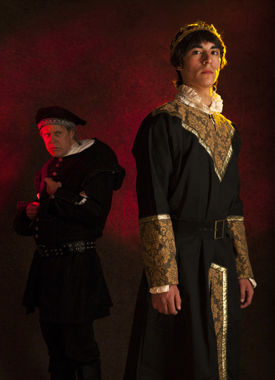 Joseph McGrath as Richard, Duke of Gloucester and Elijah Renteria as Edward, Prince of Wales